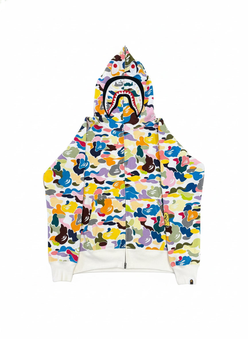 Bape PONR Multi Camo Zip