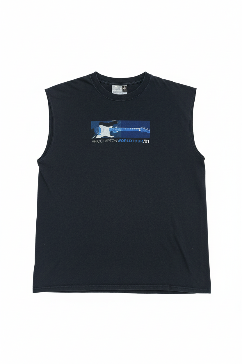 Eric Clapton 2001 Muscle Vintage T-Shirt