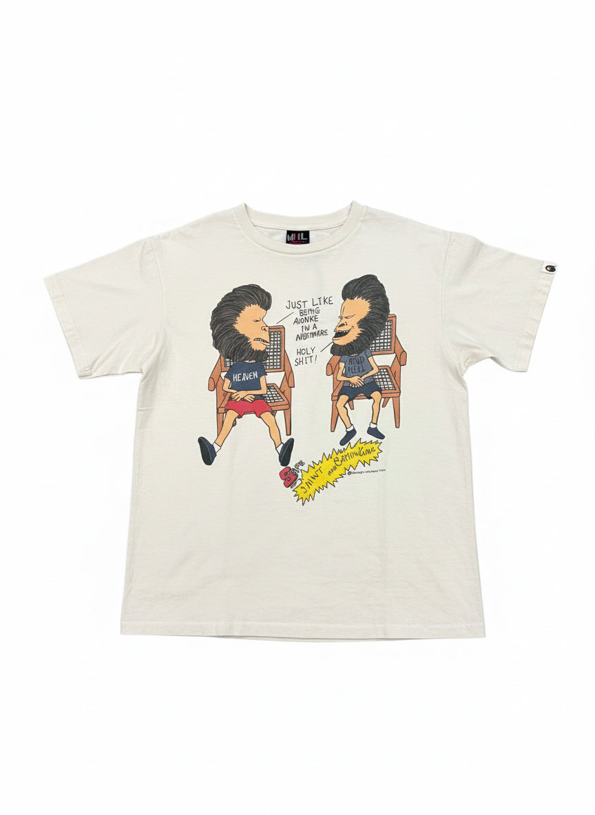 Saint Mx6 and Bape Beavis and Butt Head T-Shirt