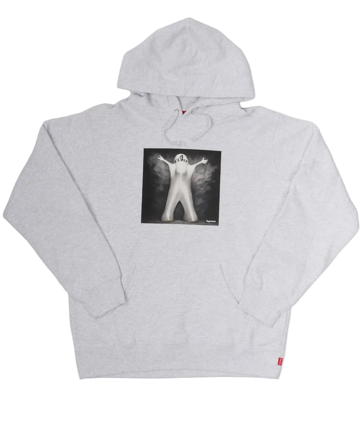 Supreme SS20 Leigh Bowery 'A Cunt' Grey Pullover Hoodie