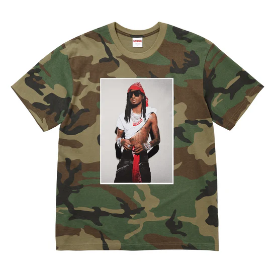 Supreme x Playboi Carti T-Shirt Camo