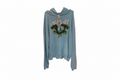 Bossi Rhinestone Hoodie Blue