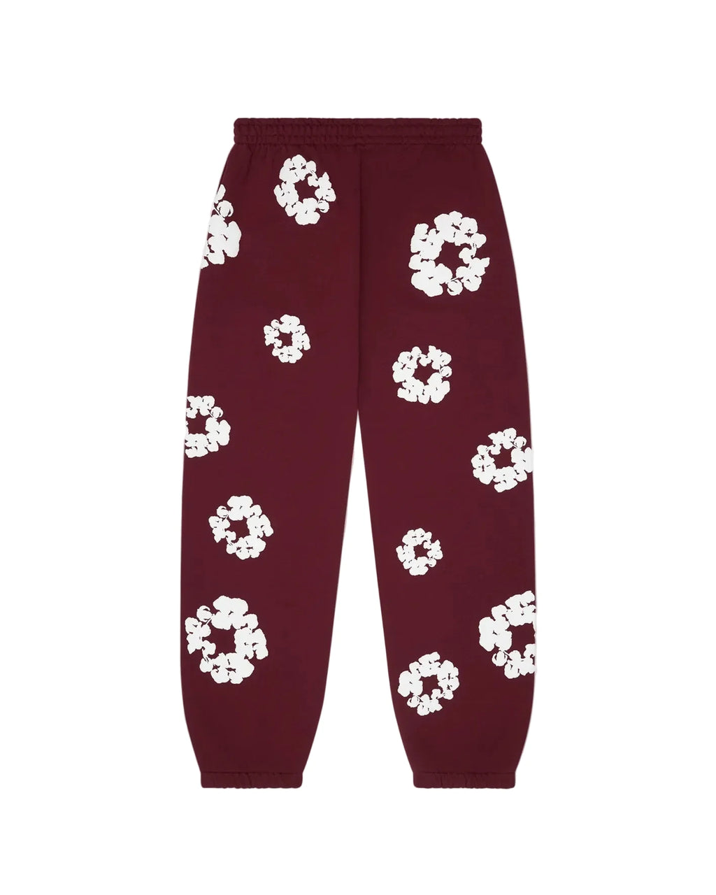 Denim Tears Cotton Wreath Sweatpants Burgundy