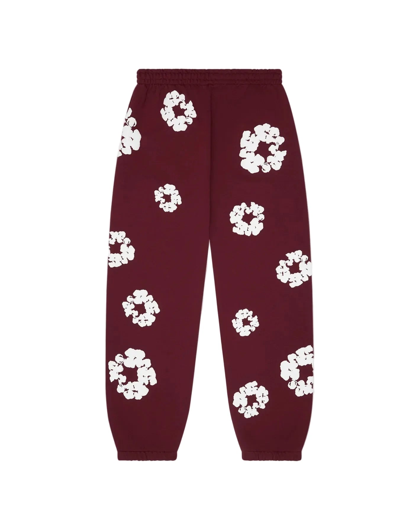 Denim Tears Cotton Wreath Sweatpants Burgundy