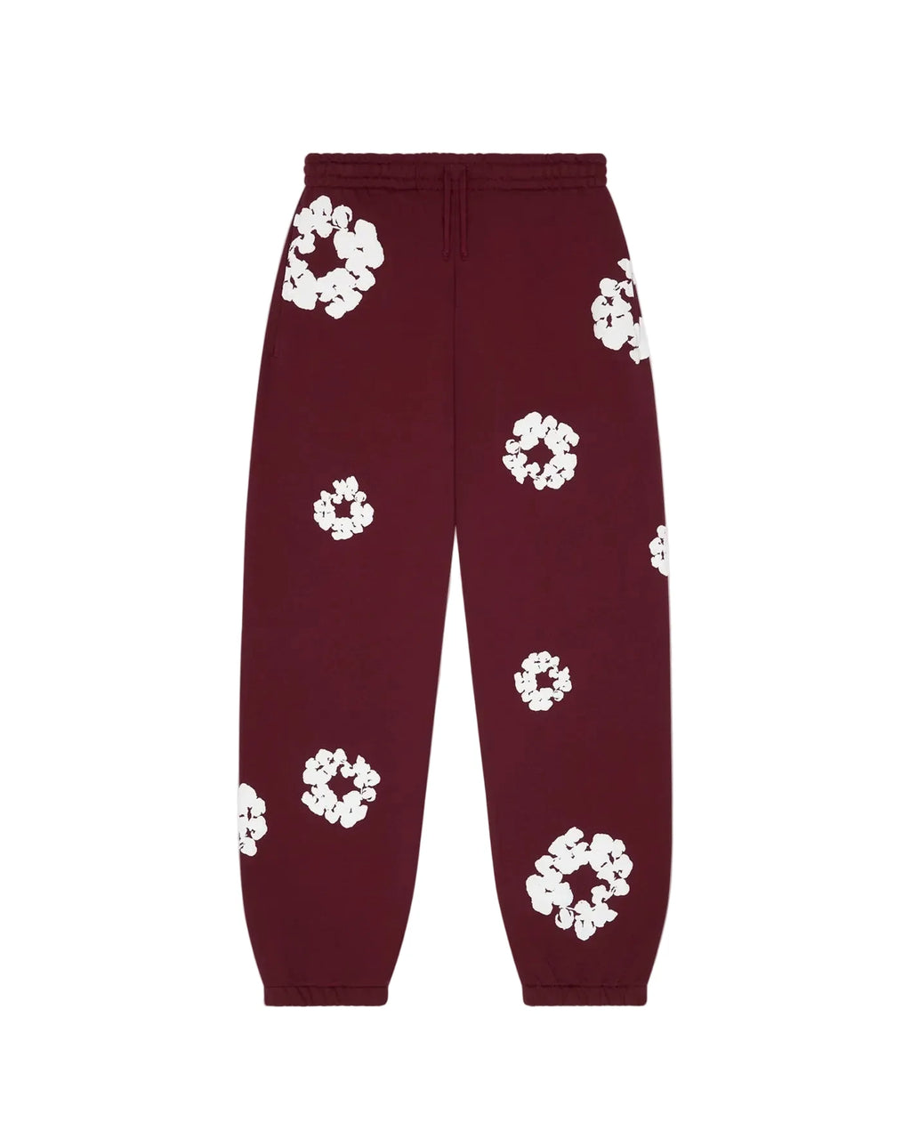 Denim Tears Cotton Wreath Sweatpants Burgundy