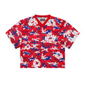 Denim Tears Camo Wreath Jersey Red Camo
