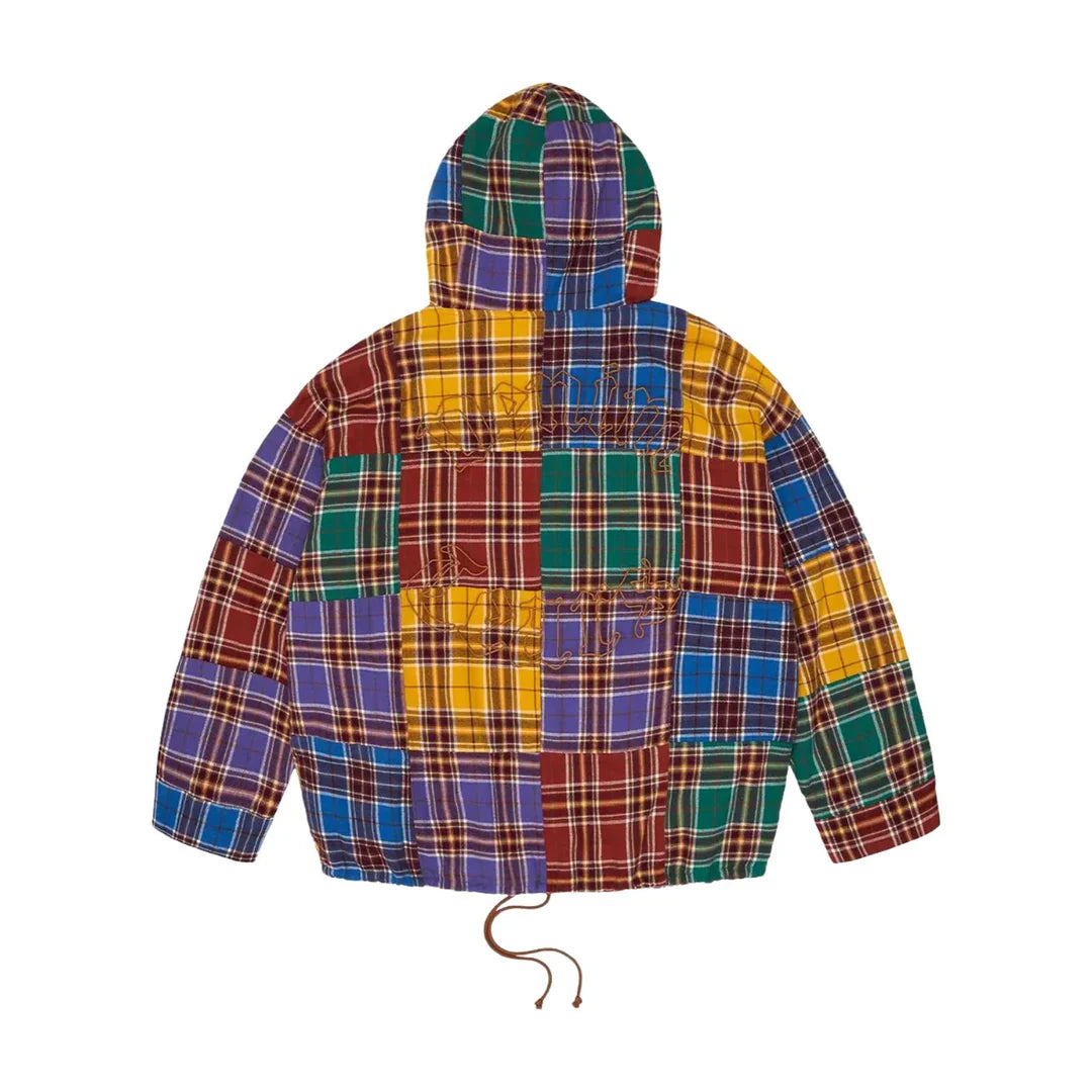 Denim Tears MVP Plaid Patchwork Pullover
