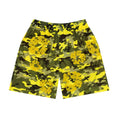 Denim Tears Wreath Camo Shorts Yellow