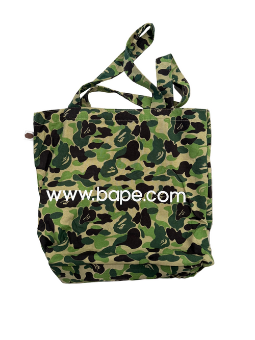 A Bathing Ape Camo Tote